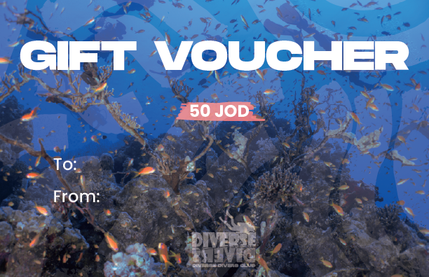 Diverse Divers scuba diving gift card