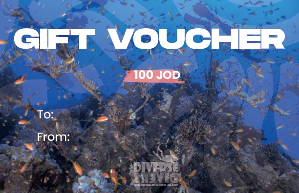Diverse Divers scuba diving gift card